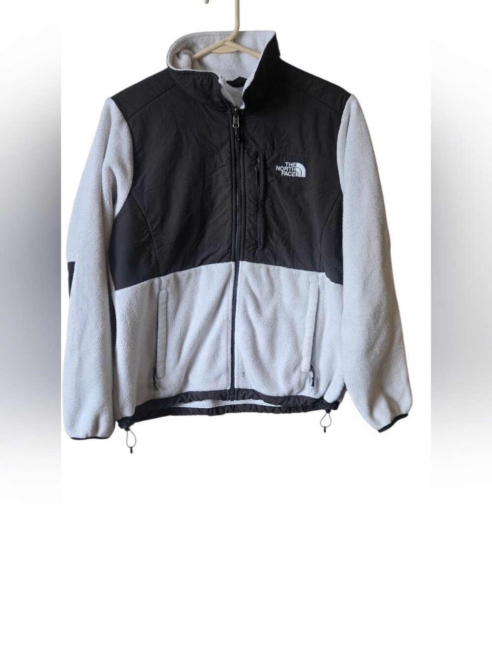 The North Face Denali Polartec Fleece Jacket Womens Medium White Black